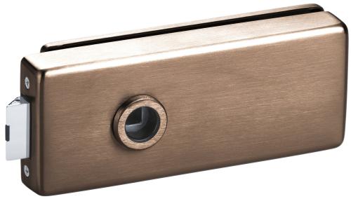 Artikelbild des Artikels “Glastürschloß Genova Serie 6080 Bronzefarben matt “