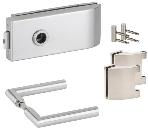 Artikelbild des Artikels “Glastürsets Serie 6140 BARI Edelstahl(farben) matt “