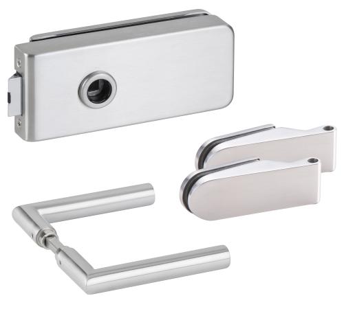 Artikelbild des Artikels “Glastürsets Serie 6180 OLBIA Edelstahl(farben) matt “