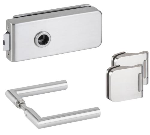 Artikelbild des Artikels “Glastürsets Serie 6180 OLBIA Edelstahl(farben) matt “