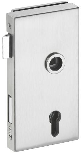Artikelbild des Artikels “Glastürschloß BASIC SQUARE PRO Edelstahl matt “