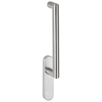 Hebe-Schiebetürgriff Serie Basic 08 Edelstahl 