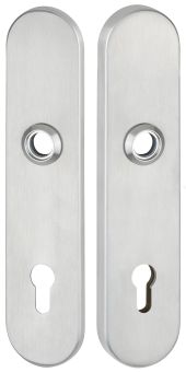 Schutzschildpaar 2091 Edelstahl matt /Produkte / Schutzklasse ES1 /