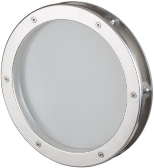 Aluminium Bullauge edelstahlfarben 35cm /Produkte /