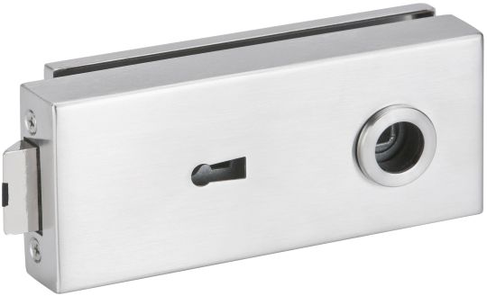Glastürschloß Serie ONE "SQUARE" Buntbart (BB) incl. 1 Schlüssel /Produkte / Glastürschloss Serie One