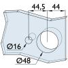  Artikelbild 12 des Artikels “Glastürschloß Arco Serie 6090 Edelstahl matt “