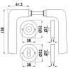  Artikelbild 2 des Artikels “Stay - 1005/2331.SC-63 Edelstahl matt/Edelstahl poliert “