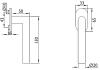  Artikelbild 2 des Artikels “Fenstergriff 1802 MAG DKFL Edelstahl matt “