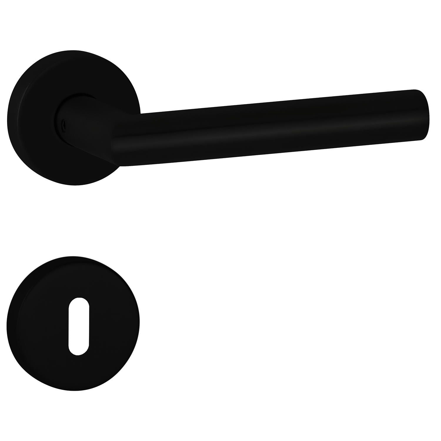  Artikelbild 1 des Artikels “Basic 02 - 1802/2036.KB-74 Classic Black - schwarz ähnlich RAL 9005 “
