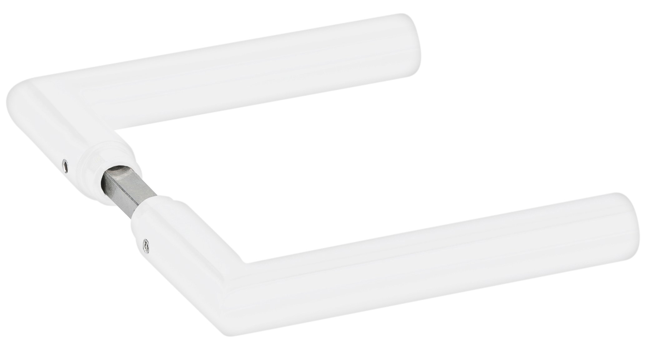  Artikelbild 1 des Artikels “Glastür-Drückerpaar Basic 02 Weiß“