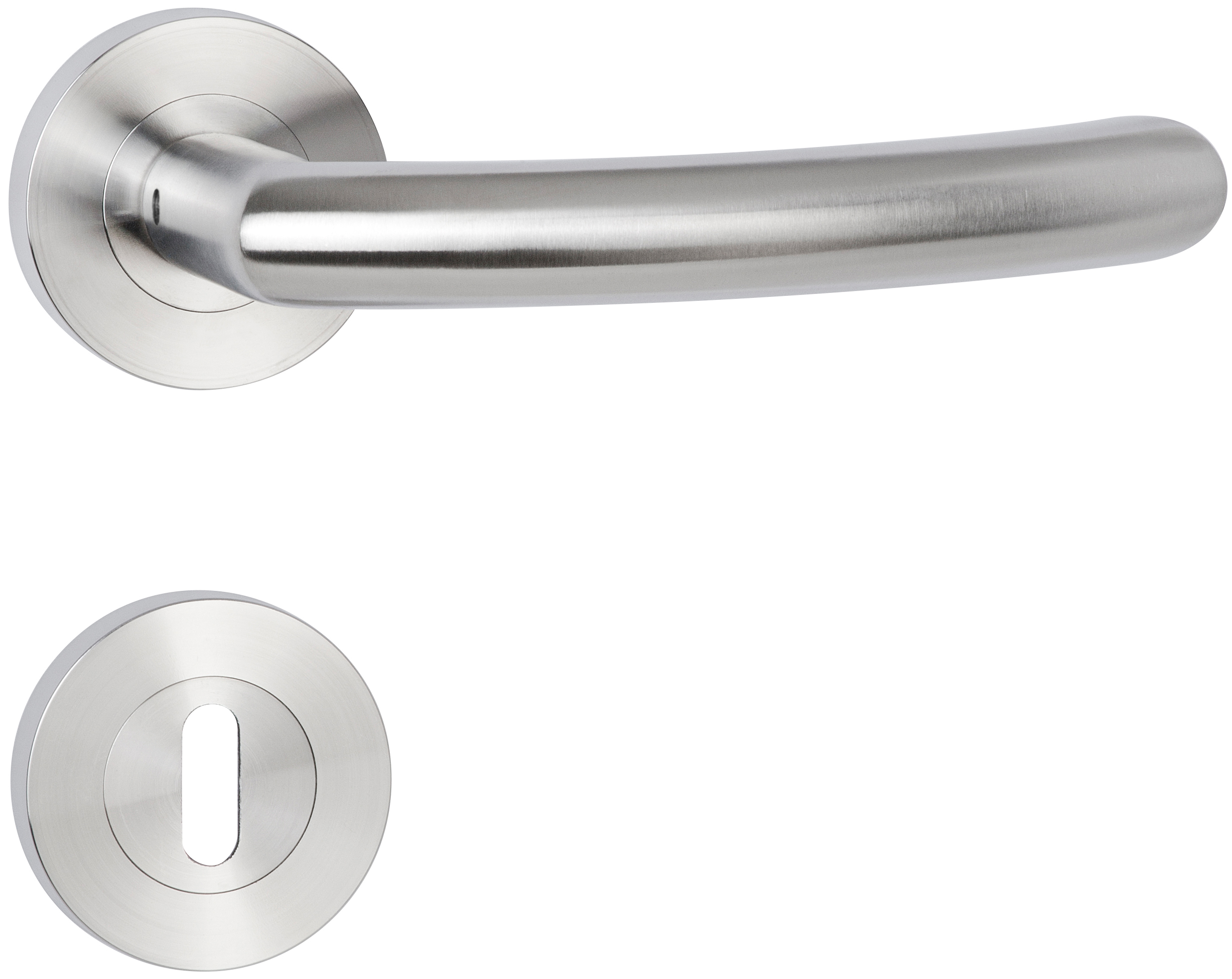  Artikelbild 1 des Artikels “Basic 04 Schraubrosette - 1804/2061-60 Edelstahl matt “
