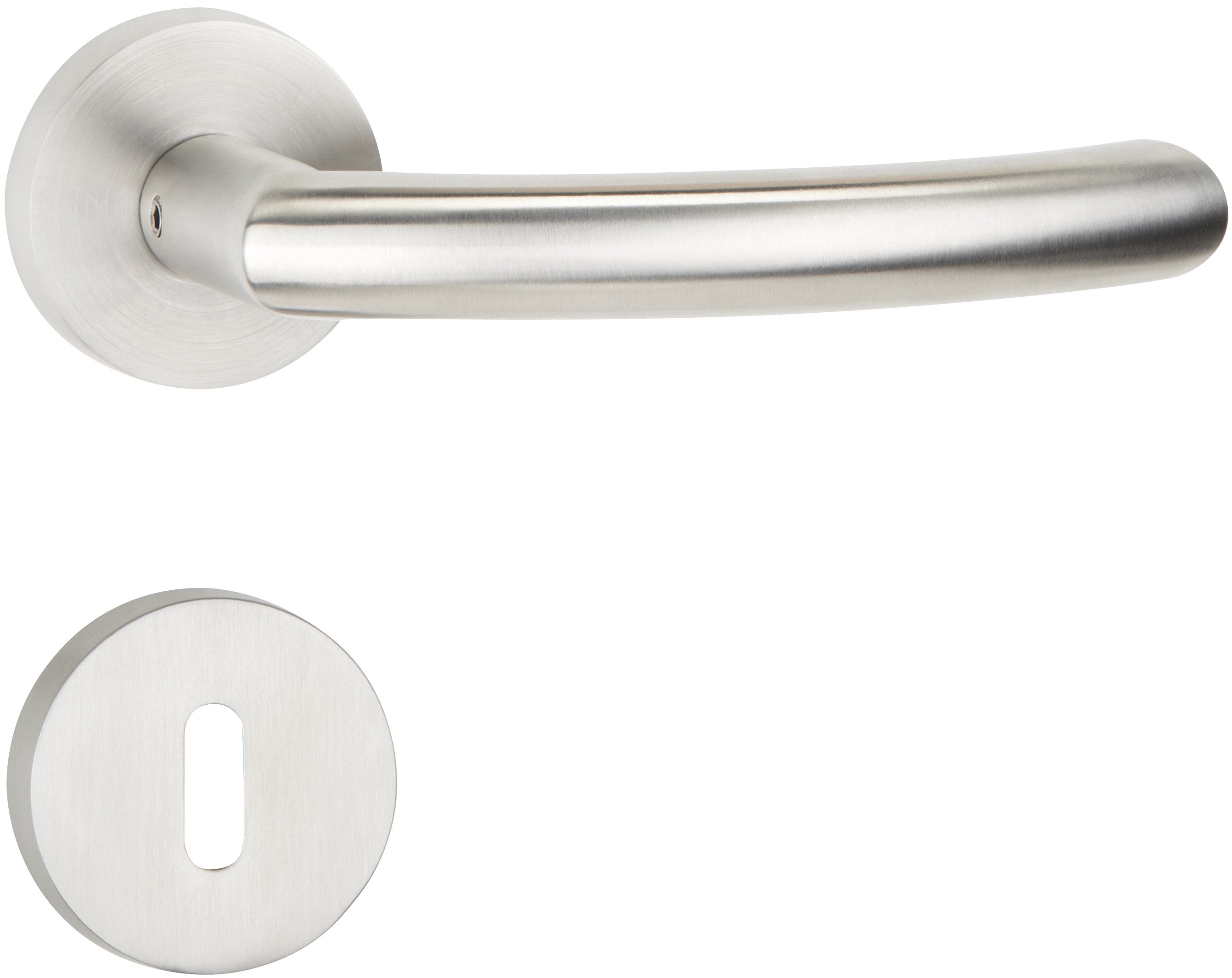  Artikelbild 1 des Artikels “Basic 04 - 1804/2336.SC.BB-60 Edelstahl matt (BB) Buntbart gelocht“