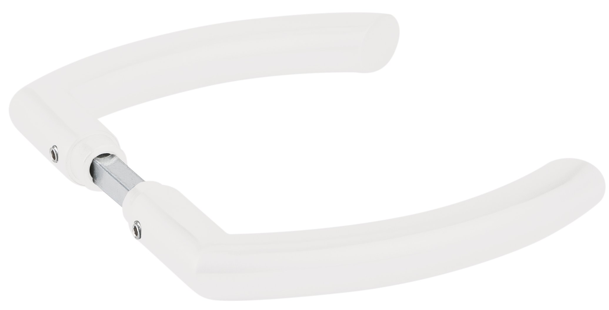  Artikelbild 1 des Artikels “Glastür-Drückerpaar Basic 04 Weiß“