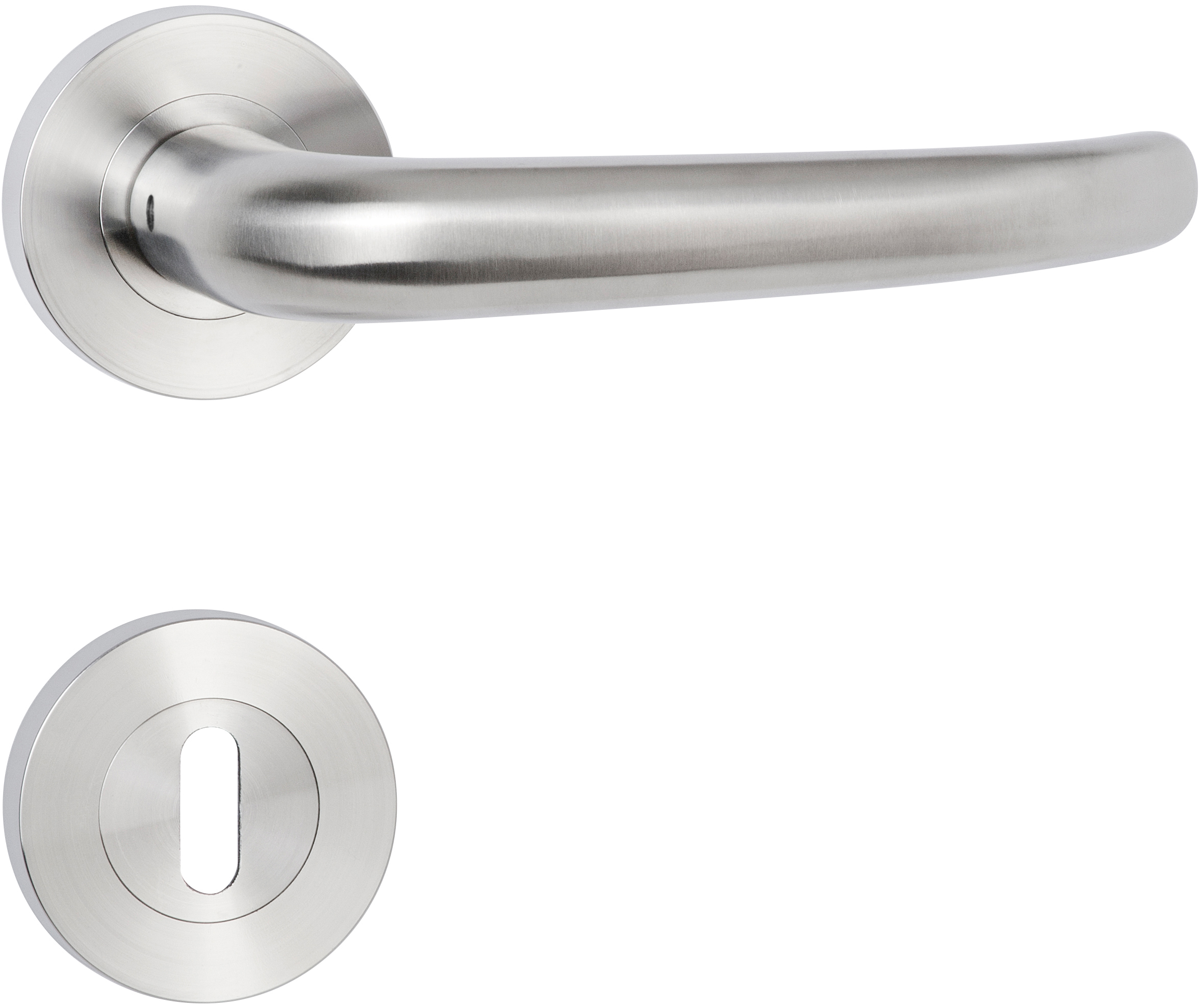  Artikelbild 1 des Artikels “Basic 06 Schraubrosette - 1806/2061-60 Edelstahl matt “