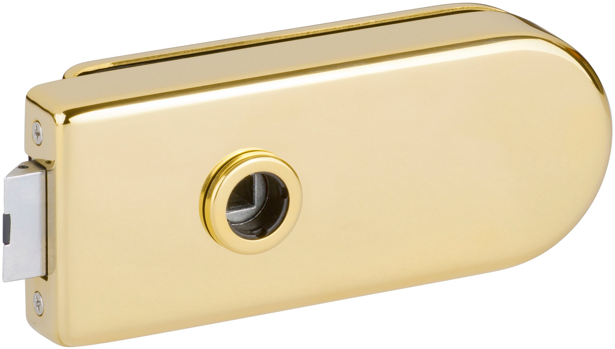  Artikelbild 1 des Artikels “Glastürschloß Venezia Serie 6010 PVD Messingfarben poliert “