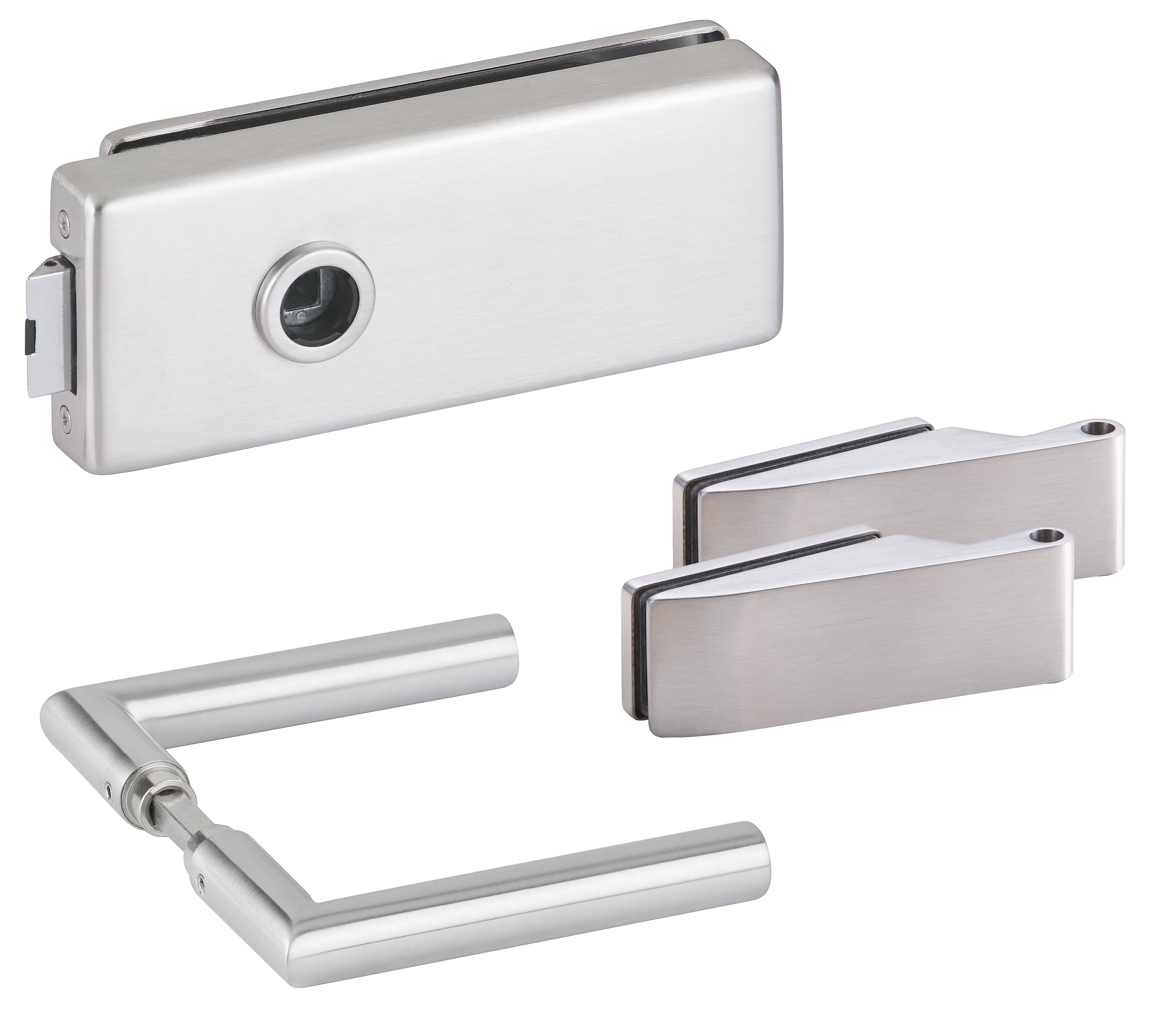  Artikelbild 1 des Artikels “Glastürsets Serie 6080 GENOVA Edelstahl(farben) matt “