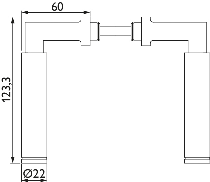  Artikelbild 12 des Artikels “Drückerpaar 1831 Infinity 1831 Infinity | Edelstahl matt“