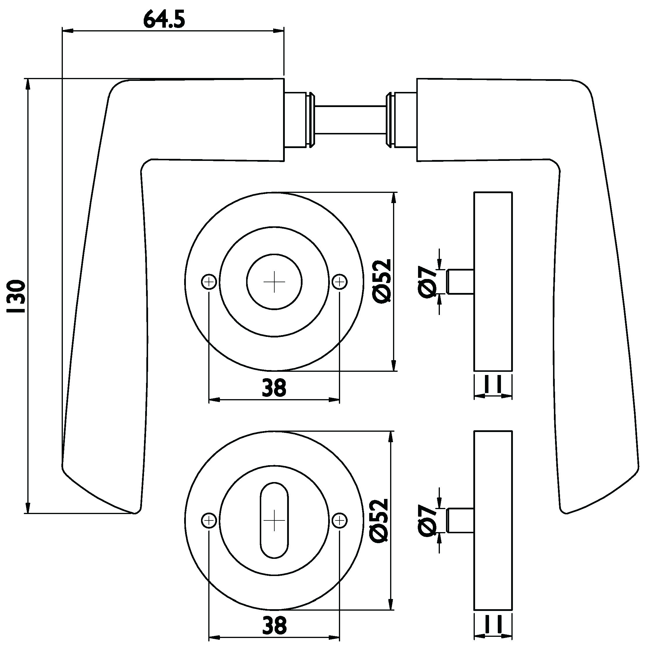  Artikelbild 2 des Artikels “Twist BIC - 1290.BIC/2331.SC-63 Edelstahl matt/Edelstahl poliert “