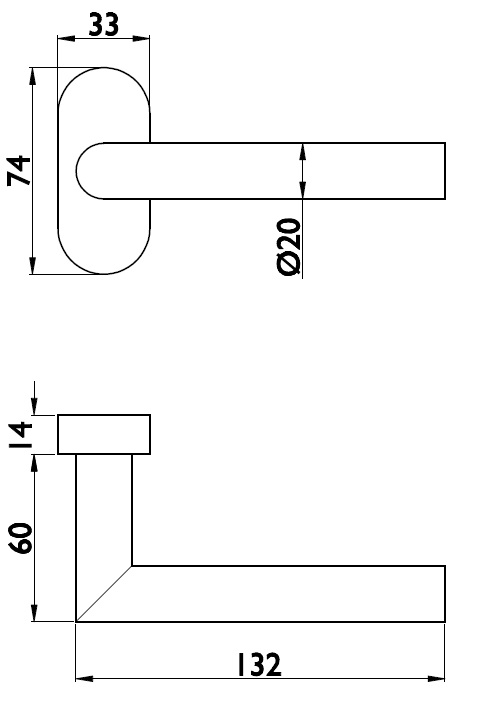  Artikelbild 2 des Artikels “Drückerlochteil Basic 02 auf Ovalrosette “