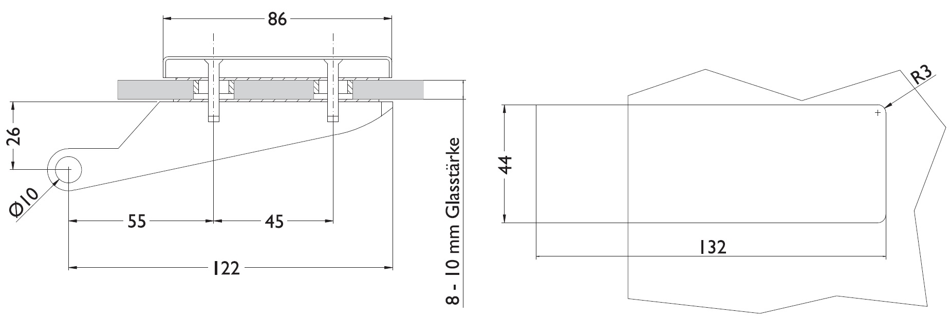  Artikelbild 2 des Artikels “Glastürband 6225 2-teilig “