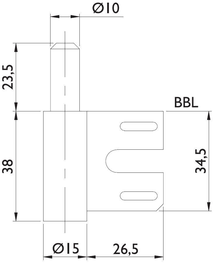  Artikelbild 2 des Artikels “Rahmenteile für 2-tlg. Glastürbänder “