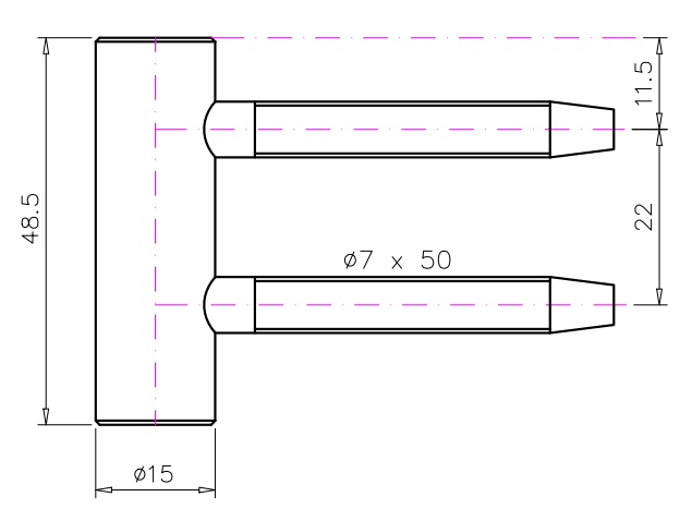  Artikelbild 2 des Artikels “Rahmenteilset WF Holz für 3tlg. Bänder (OFFICE) “