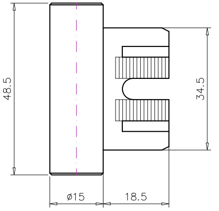  Artikelbild 2 des Artikels “Rahmenteilset WF Stahl für 3tlg. Bänder (OFFICE) “