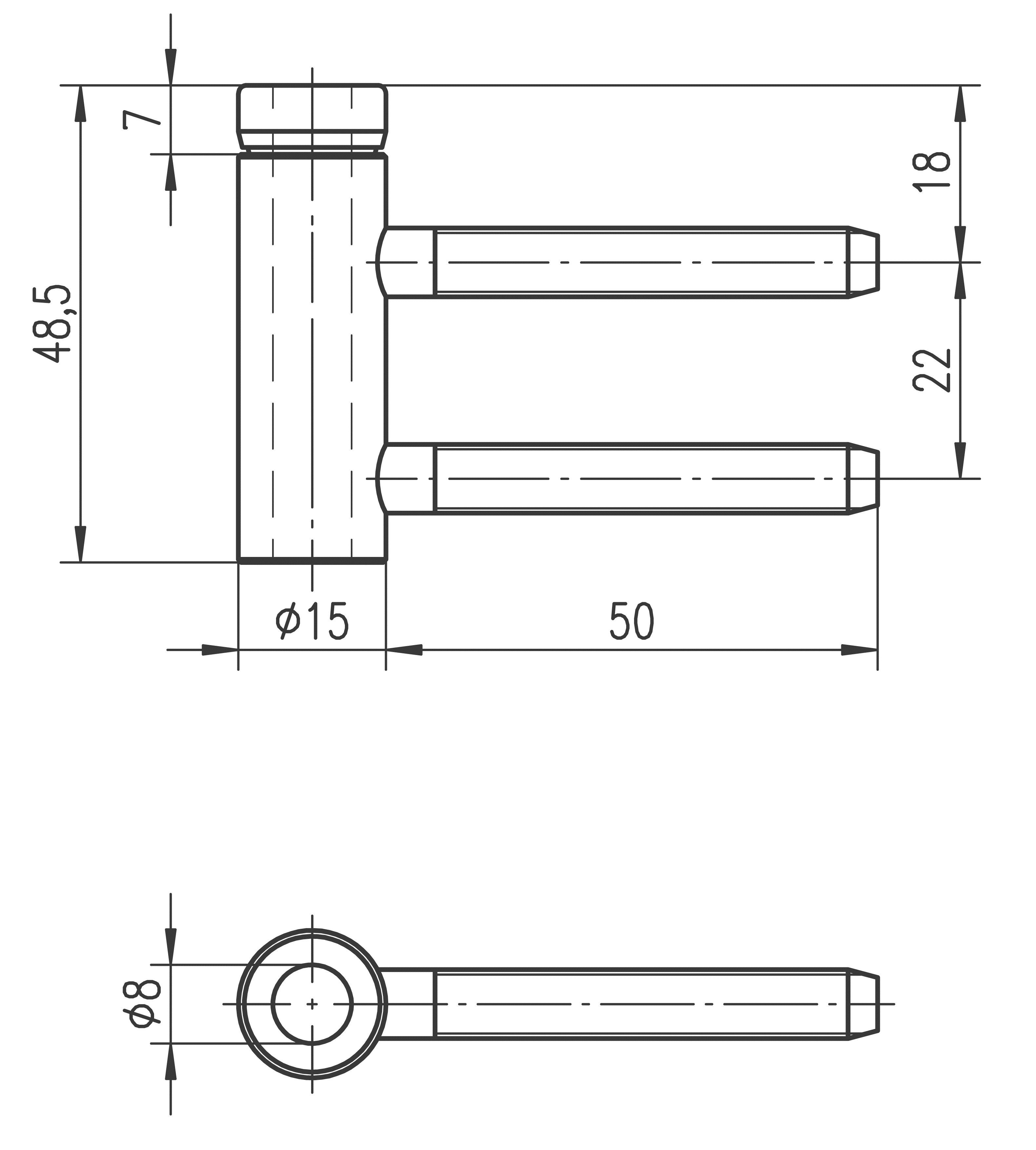  Artikelbild 2 des Artikels “Glastür-Rahmenteil KGL Holz für 3tlg. Bänder (OFFICE) “