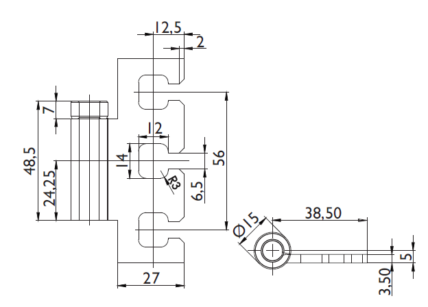  Artikelbild 2 des Artikels “Rahmenteile VX/KGL für 3tlg. Bänder (OFFICE) “
