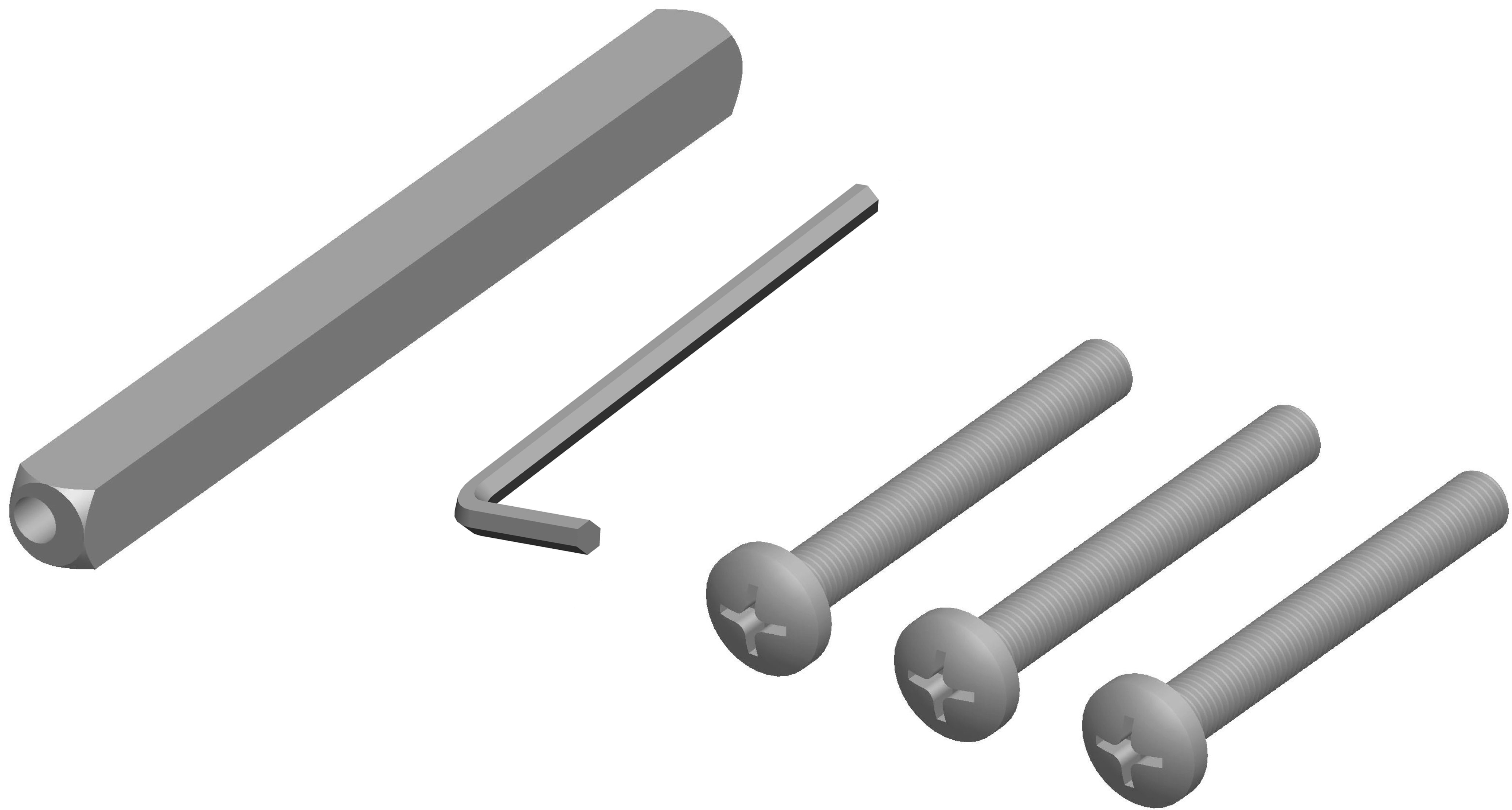  Artikelbild 3 des Artikels “Schutzdrückergarnitur Serie DREAM Edelstahl matt, innen und außen Klinke 72mm für Wohnungseingangstüren | MIT | beidseitig Drücker“