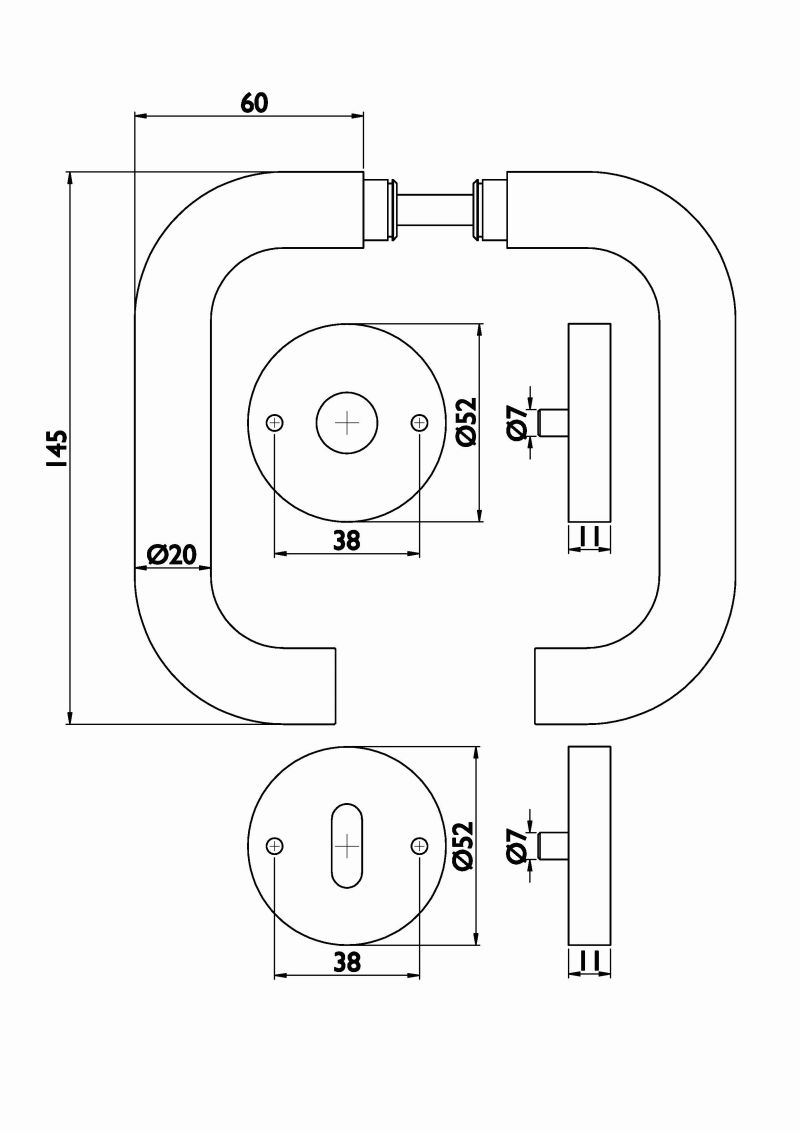  Artikelbild 4 des Artikels “Basic 01 - 1801/2336.SC-60 Edelstahl matt “