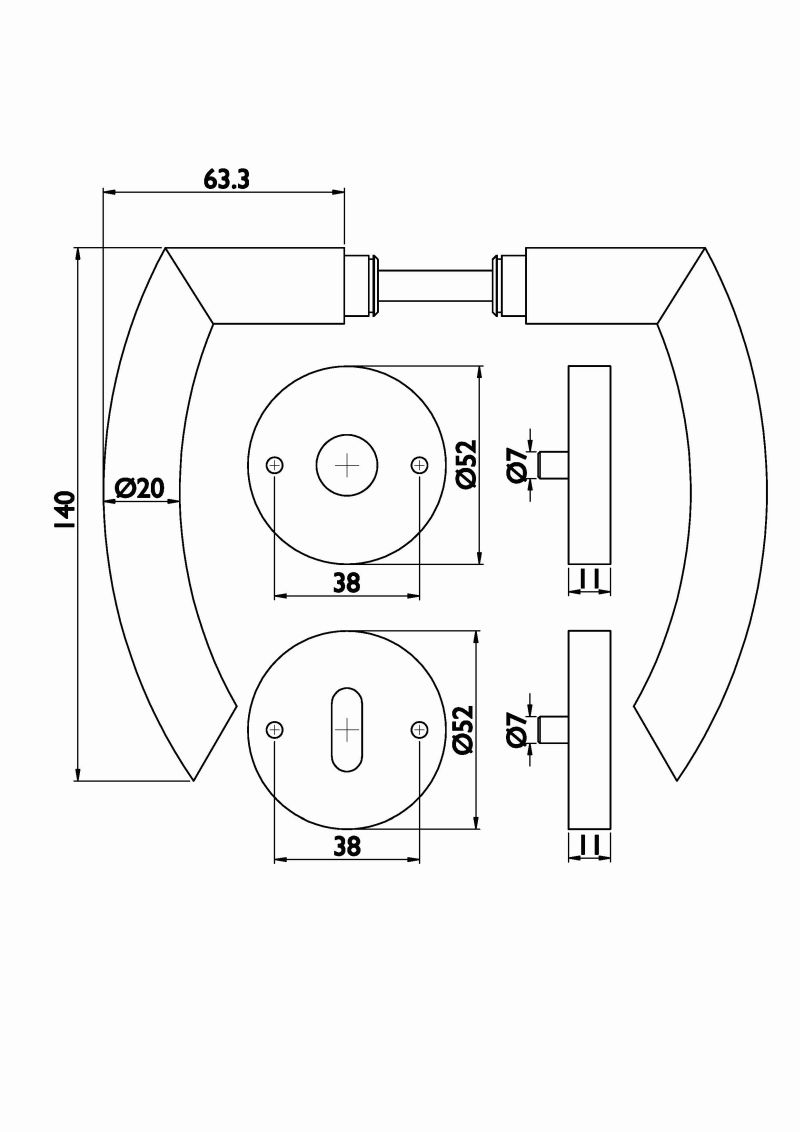  Artikelbild 4 des Artikels “Basic 04 - 1804/2336.SC-60 Edelstahl matt “