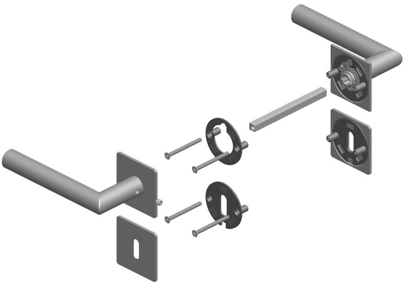  Artikelbild 4 des Artikels “Basic 02 - 1802/2611.FL-60 Edelstahl matt “